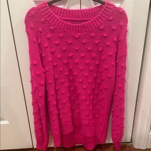 Pink Knit Sweater